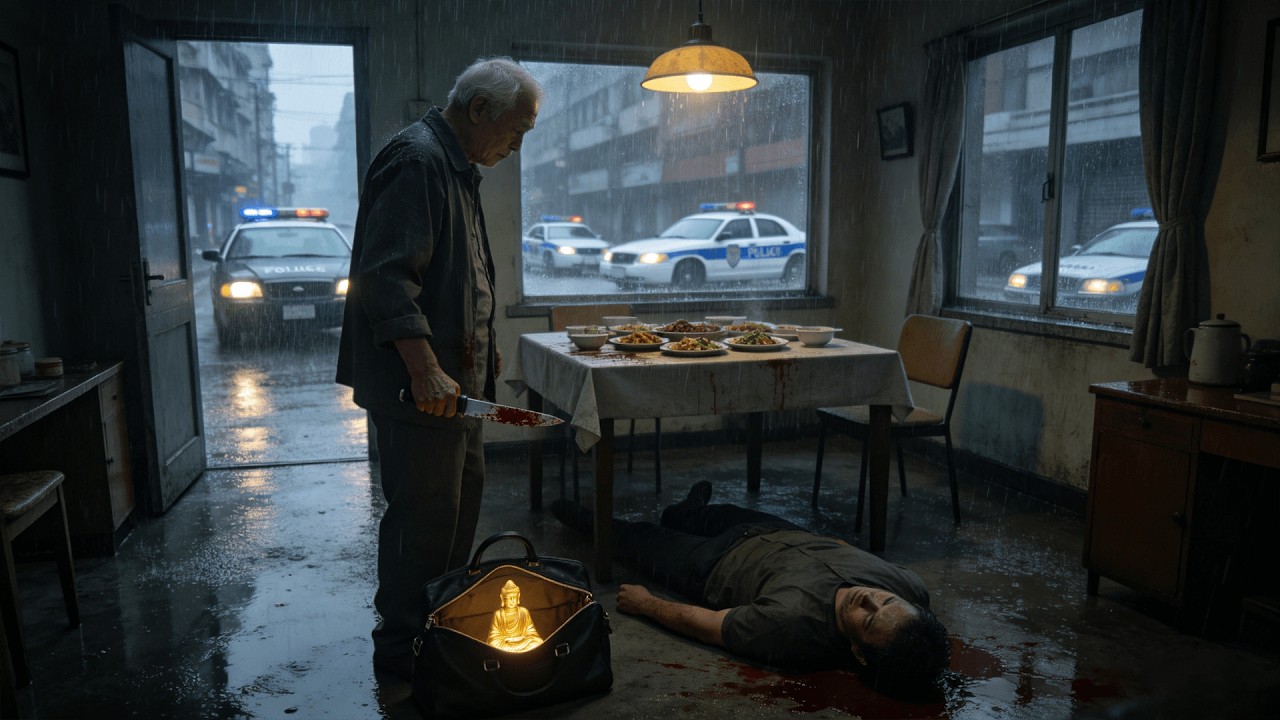 惡毒父親為奪“金佛”竟殘忍將親生兒子殺害，怎料“金佛”卻被小偷盜走，氣瘋了！ #功夫 #kungfu