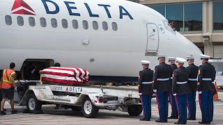 KCK Marine killed in World War II greeted by honor guard, home after 75 years