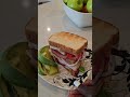 The ultimate turkey bacon sandwich #turkeysandwich #turkeybacon #clubsandwich