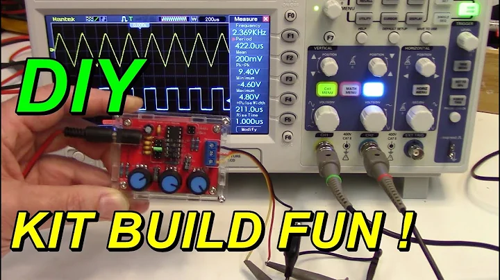 Build Your Own XR2206 DIY Function Generator Kit