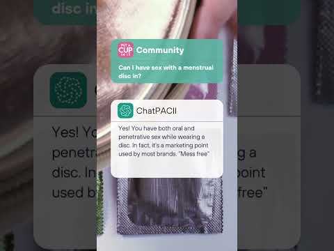 Can I Have Sex With A Menstrual Disc In 