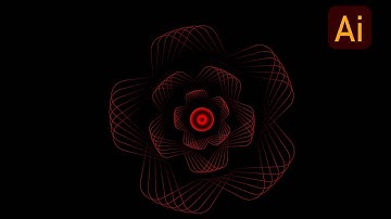 Quick Flower design Tricks-Adobe illustrator-Logo Design tutorial