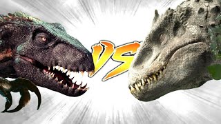 Reacting to ikhlaas mj's indoraptor vs indominus rex!