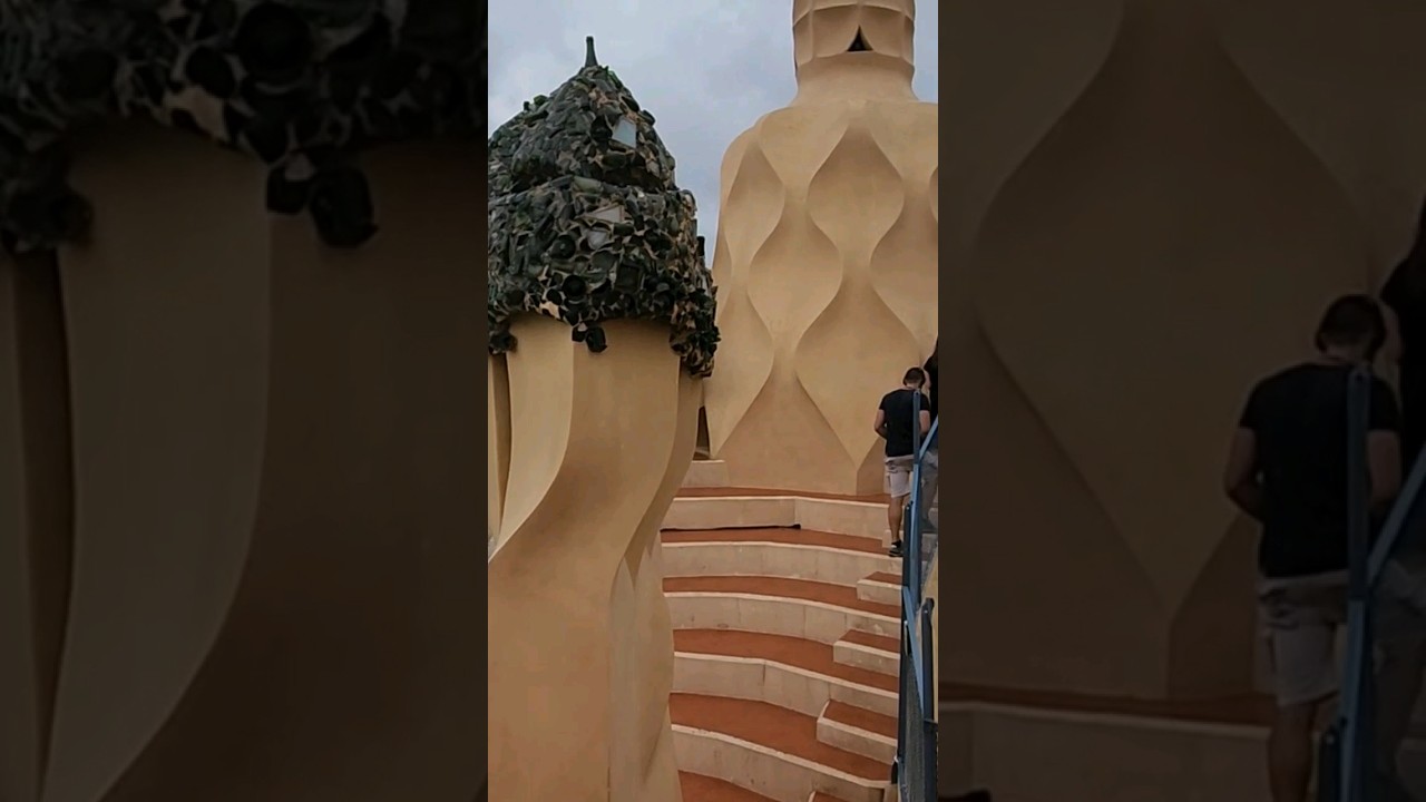 Spain Barecelona La Pedrera-Casa Mila #spain #barcelona #travel #europe #travel