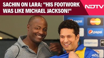 Brian Lara News | Sachin Tendulkar Says Brian Lara