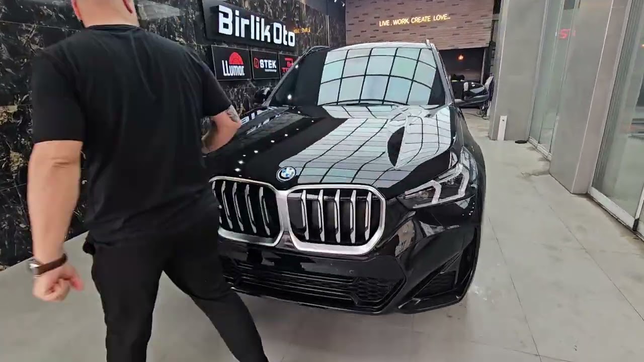 0km BMW X1Stek Boya Koruma Filmi LLumar Cam Filmi Ekran Koruma Filmi Ön Cam Su İtici