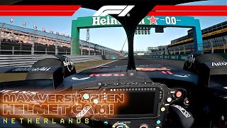 Max Verstappen Helmet Cam Around Zandvoort | 2025 Dutch GP | F1