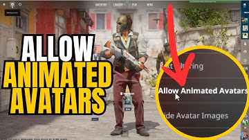 How to Enable / Disable Animated Avatars in CS2 - Turn On & Off Live Avatars Counter-Strike 2 #cs2