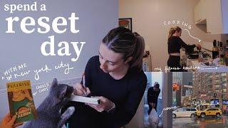 spend a chatty reset day with me in NYC | getting my mind, body and career back on track