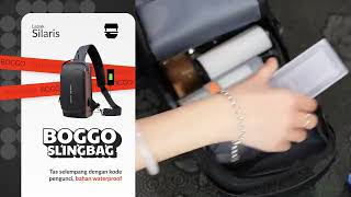 CEP 2 - SLING BAG WITH WATERPROOF SECURITY CODE LOCK - UP 9