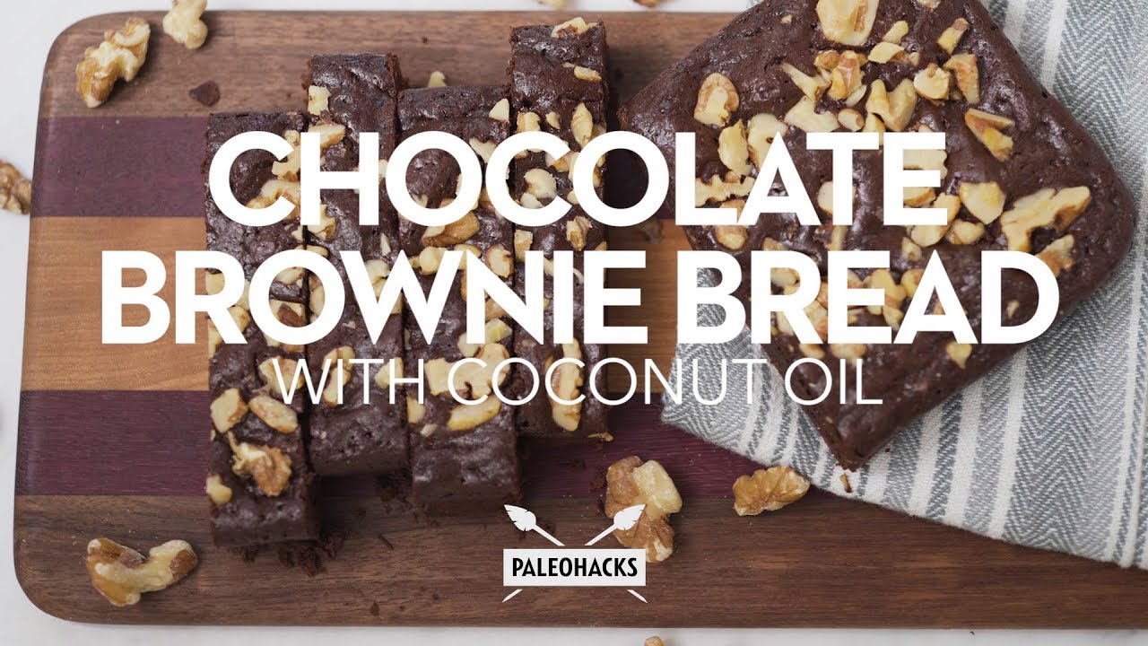 Chocolate Brownie Bread with Coconut Oil YouTube