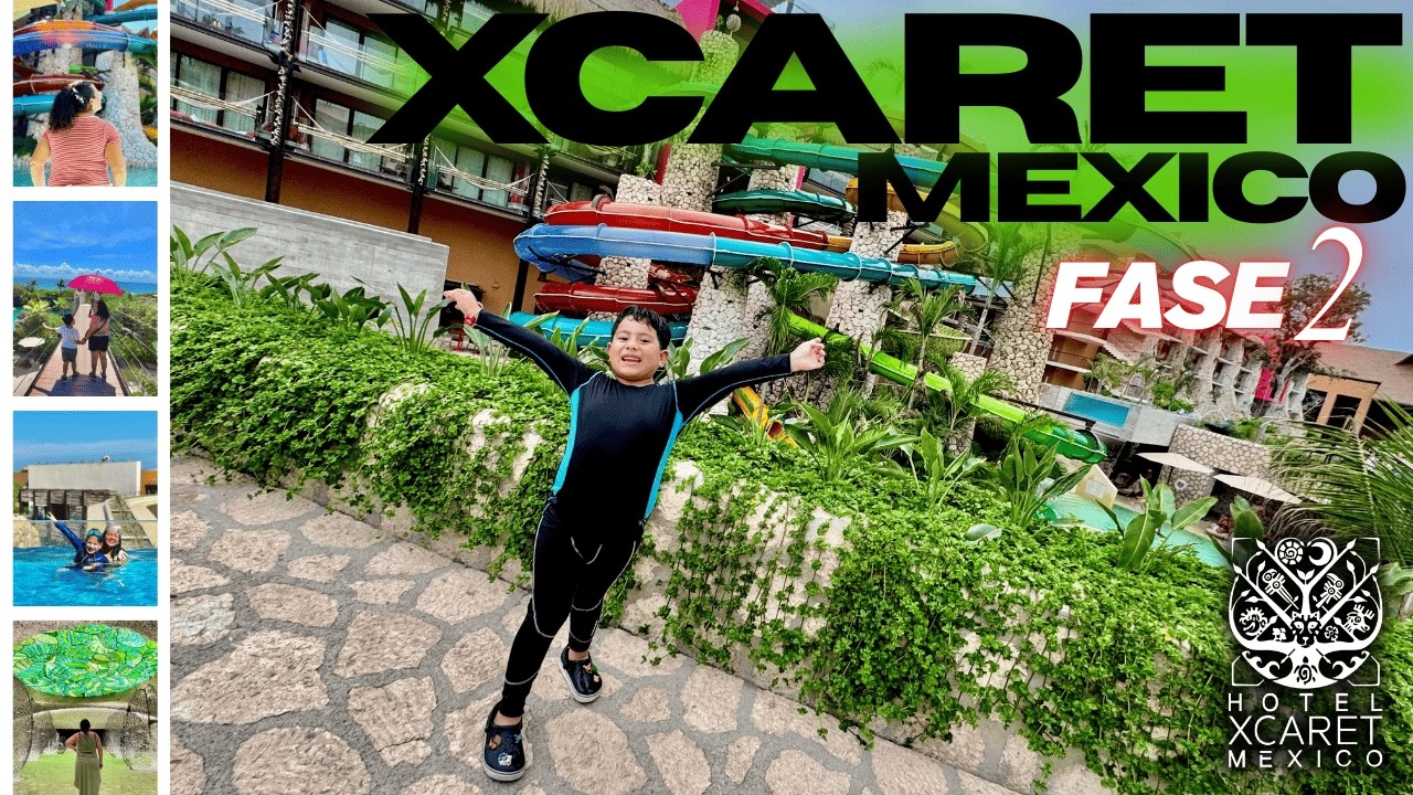 🌴 HOTEL XCARET MÉXICO 4K 🔥 FASE 2 🔴 Guía 100% ULTRA completa ✅ CANCÚN ✅ TIPS ► ALL FUN INCLUSIVE