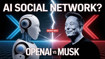 BREAKING: Open AI Building Its Own Social Network to Take Down Elon Musk’s X | The AI War Has Begun