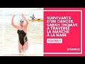 Survivante dun cancer sarah thomas a travers la manche  la nage