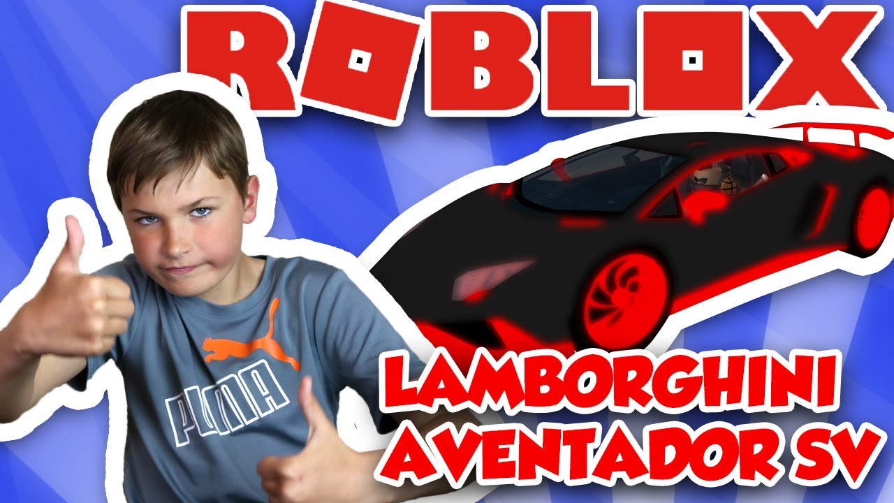 My New Awesome Lamborghini Aventador Sv In Roblox Vehicle Simulator Drag Races Car Stunts Youtube - sv roblox