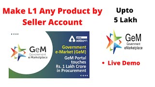 L1 process in Gem by Seller account | L1 Kasai karai seller account sai