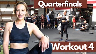 The FINAL one! // CrossFit Quarterfinals Full Workout 4 (Average athlete)