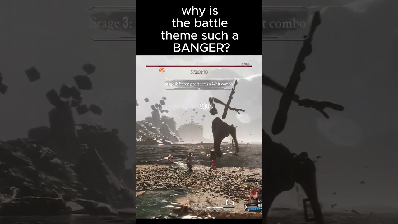 Клэр Обскур: Экспедиция 33 — Бой с боссом Спронг (Сложность эксперта)