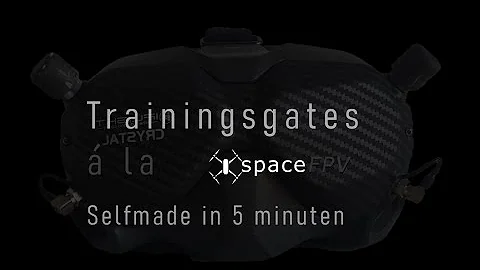 Cheap & Quick -  Race- & Training-Gate for FPV  --  DIY FPV-Gate