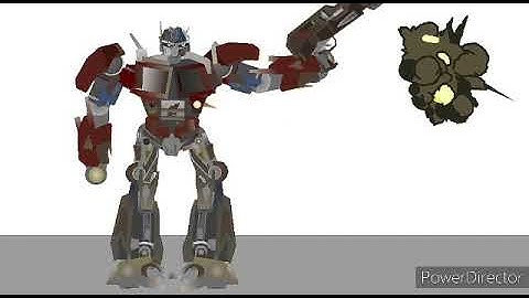 Rusty Optimus Prime Short Video Animation (Sticknode)