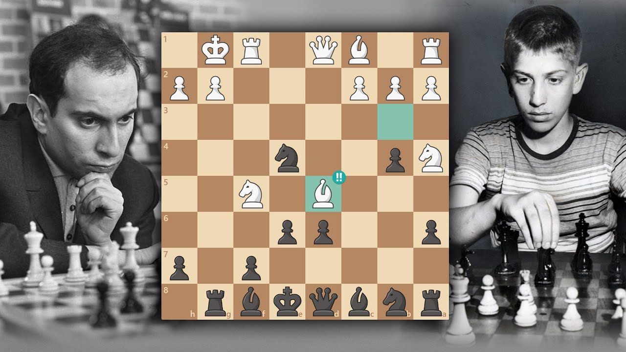بابی فیشر در مقابل میخائیل تال || کاندیداتوری شطرنج 1959