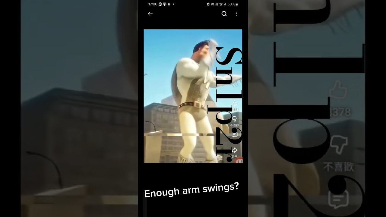 arm swings like an helicopter 😂😂😂