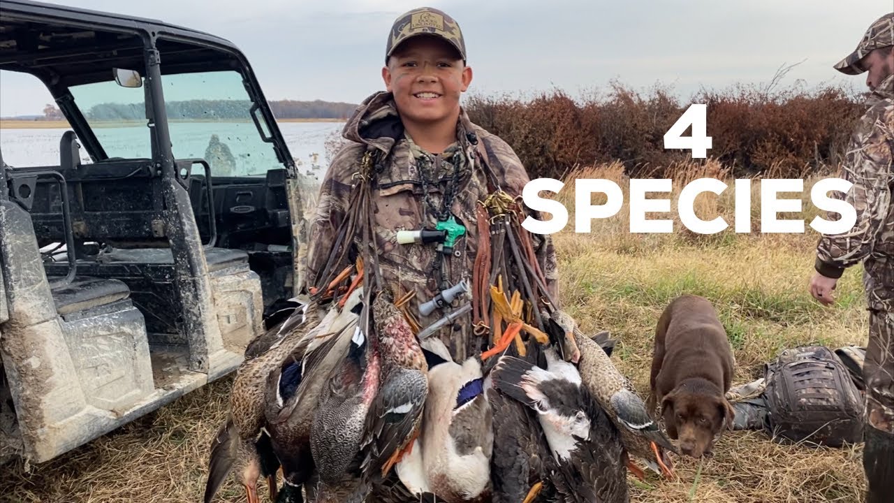 DUCK LIMITS With OL’ CYPRESS OUTFITTERS Veteran/Youth Duck Hunt