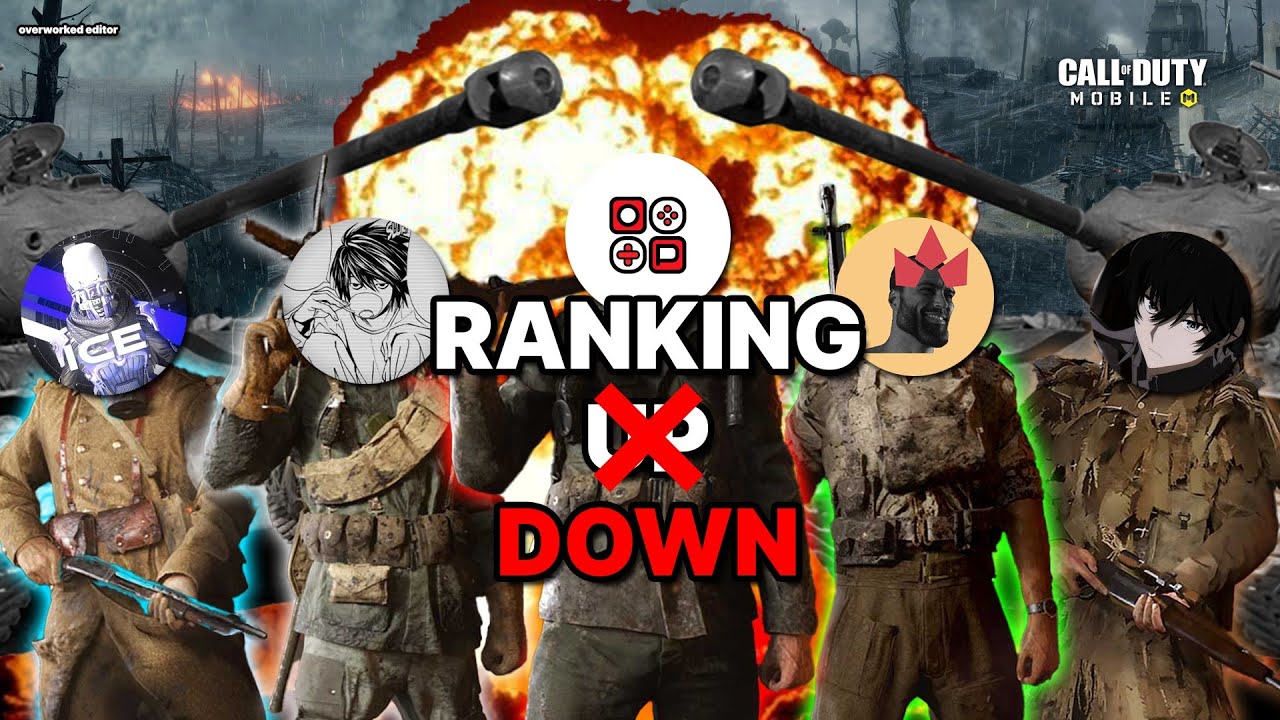 CODM but we're ranking DOWN