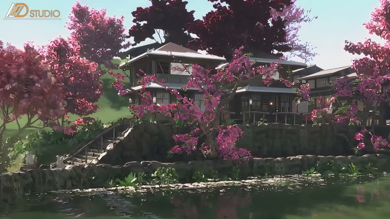 Depapepe - Kitto Mata Itsuka (きっとまたいつか) (Piano Cover) | 4K Scene With 3DS Max and Chaos Vantage