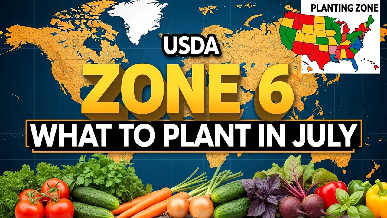 What to Plant in July | Zone 6 Midseason Garden Reset! - YouTube