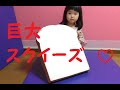 はちゅが隠れちゃう超巨大食パンスクイーズ作ったよ！！【なないろちゅーぶ】人気動画！