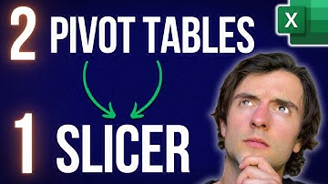 How to Connect a Slicer to Multiple Pivot Tables in Excel