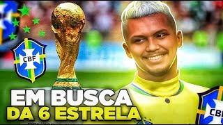 A COPA DO MUNDO COMPLETA no MODO CARREIRA JOGADOR do CADUH TREM no FIFA23