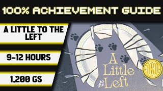 A Little to the Left 100% Achievement Walkthrough * 1200GS in 9-12 Hours *