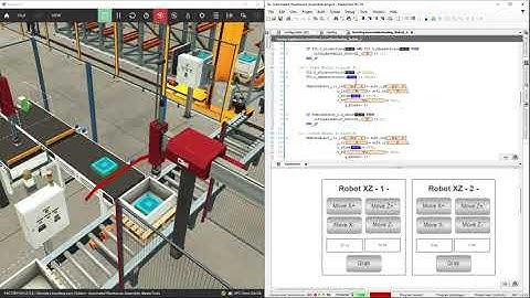 Cortes - Automated WareHouse + Assembler - Programação e Simulação de CLP - Factory IO + CoDeSys