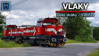 Vlaky ▪ Důlní dráhy SU - Vintířov || 2022