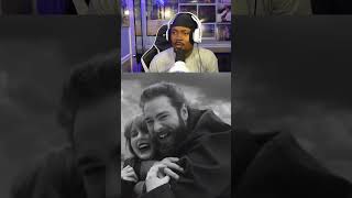 #taylorswift #postmalone #musicreactions #fortnight #shortsvideo