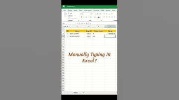 Faster Data Entry in Excel | Data Entry Using Form | Alt+D+O #excelshorts #exceltips #exceltricks