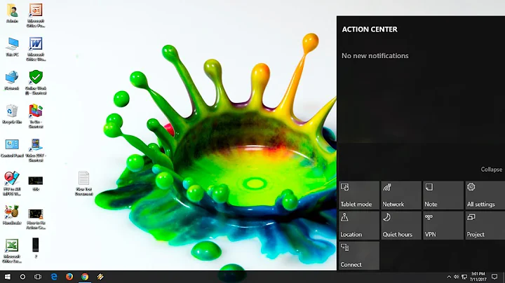 How to Fix Action Center Not Open/Not Working in Windows 10 PC