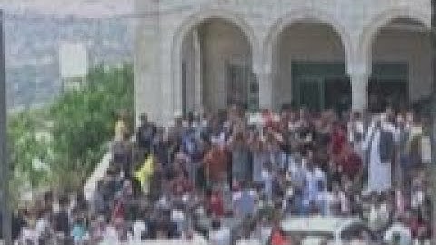 Funeral for young Palestinian killed in West Bank