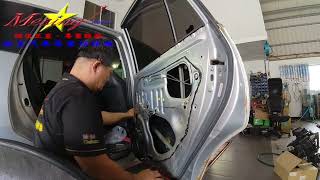 How To Replace Rear Right Window Regulator TOYOTA INNOVA 2.0L 2012~2016 1TR-FE A45DE