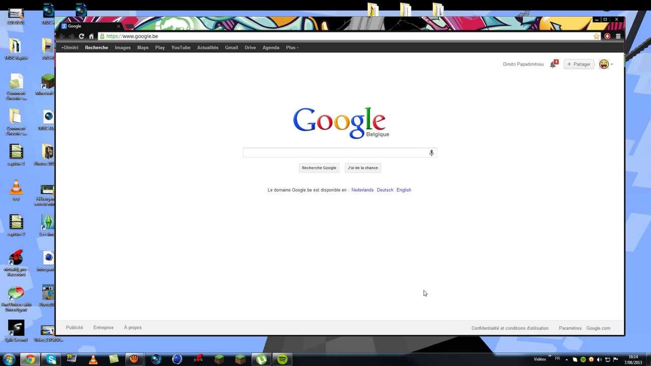 Comment mettre google en page d'acceuil YouTube