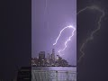 سبحان الله صوت دوي رعد في نيويورك امريكا