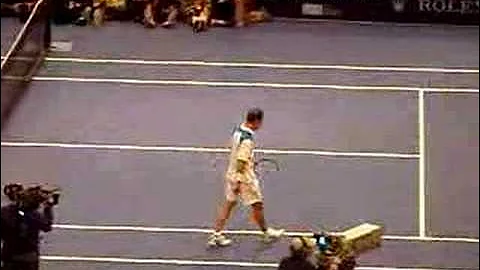 Pete Sampras vs. Roger Federer 2008 Madison Square Garden 3