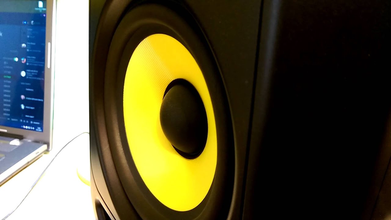 KRK Rokit RP6 G3 little excursion test