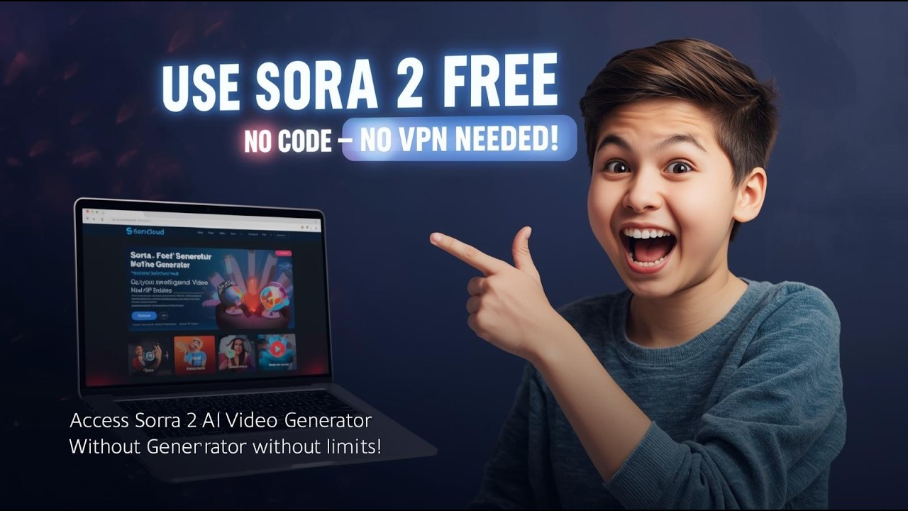 How to Use Sora 2 for FREE (No Invite Code & No VPN Needed!) - YouTube