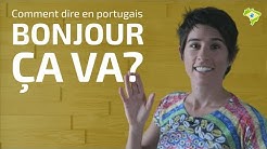 Saluer et demander comment ça va en portugais | Le brésilien avec Gabi