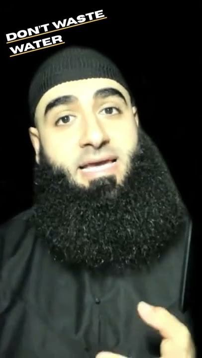 Don’t Waste Water | Sh. Khalid Mohamad