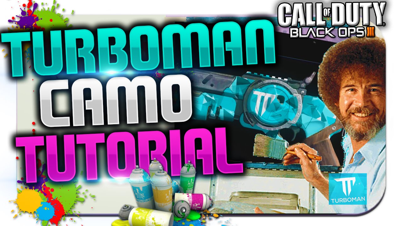 Black Ops 3: Paint Shop Tutorial! ★ (BO3: Best Paint Jobs/Camo Designs)