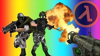 Playing Half Life Multiplayer (RPG IS OP!!) | Half Life w/RazorbyCraft